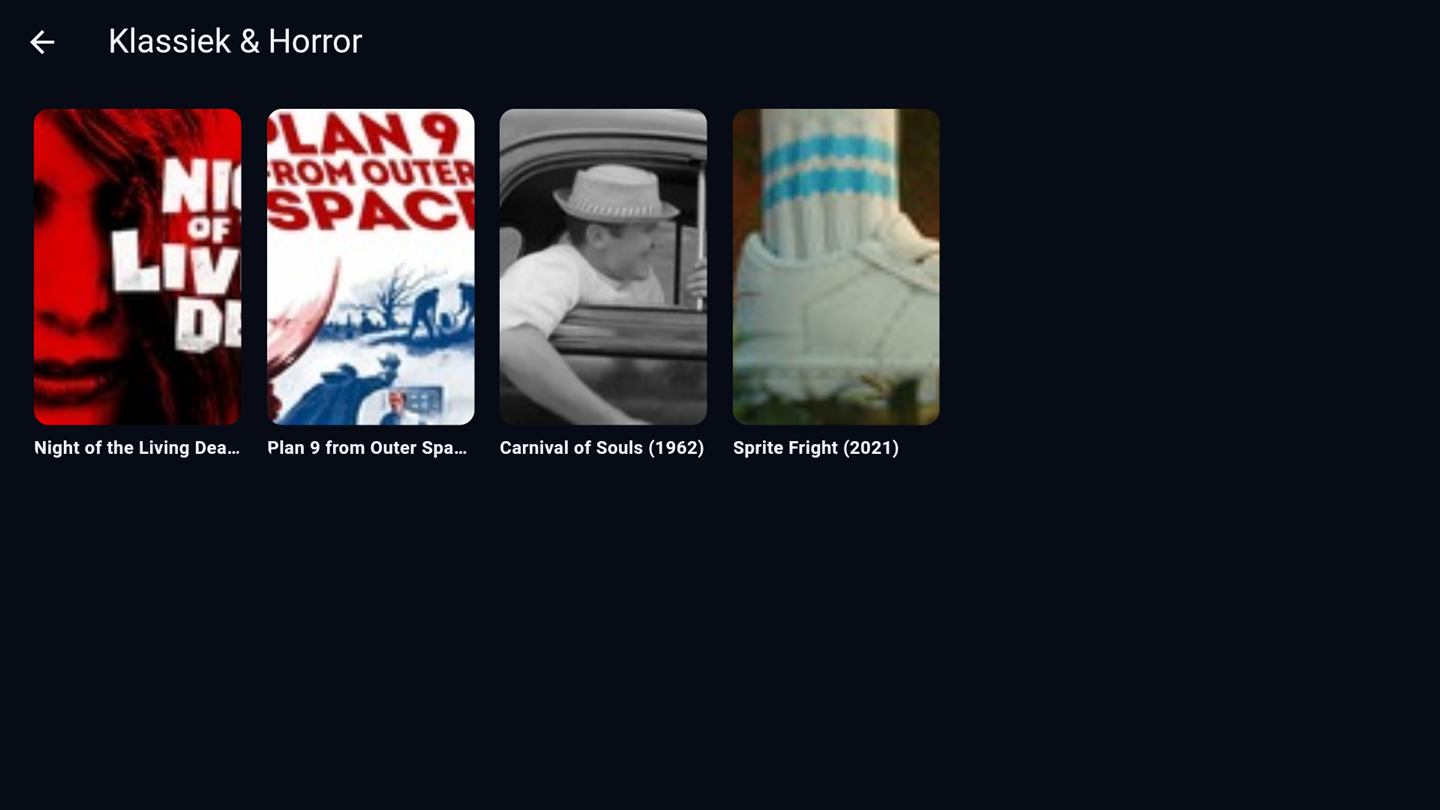 Livaro film library on Windows